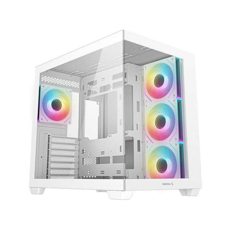 DeepCool Cg530 4F Wh Midi Tower White